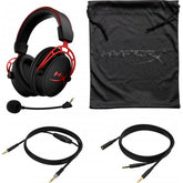 HP HyperX Cloud Alpha Negro/Rojo Gaming